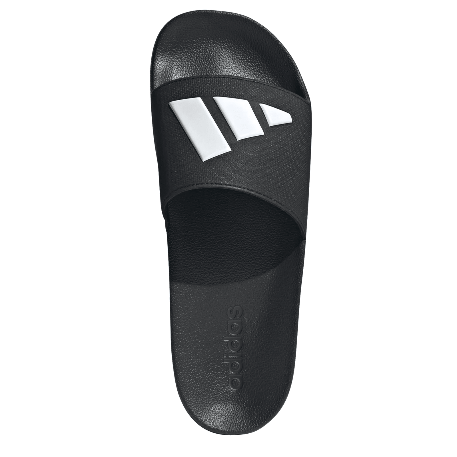 adidas Adilette Shower Slides (Black/White) | SoccerWearhouse