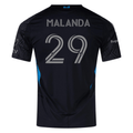 adidas Adilson Malanda Charlotte FC Authentic Away Jersey 25/26 (Black)