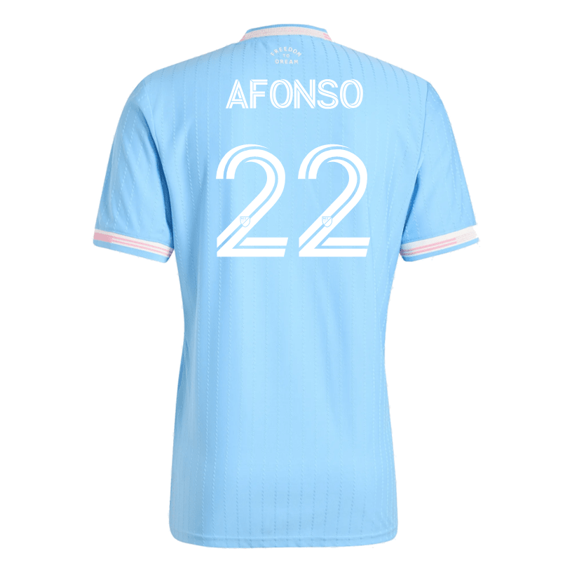 adidas Afonso Inter Miami Authentic Third Jersey 25/26 (Blue/Pink) | SoccerWearhouse