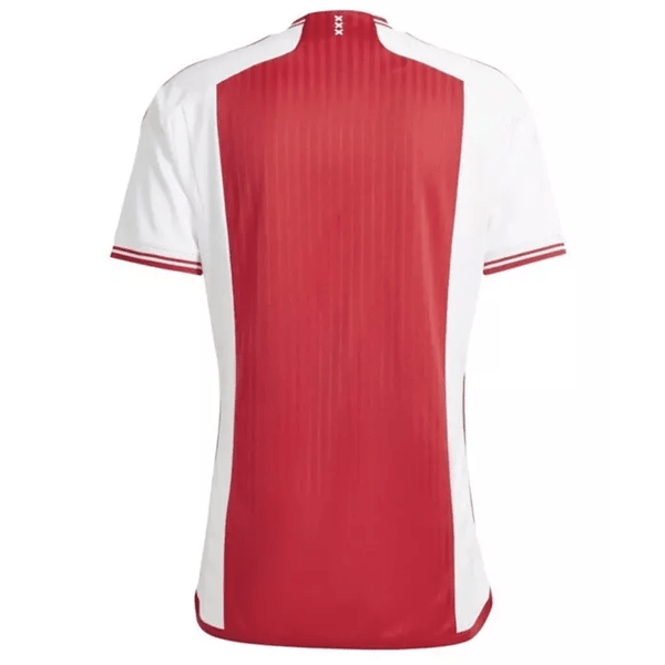 adidas Ajax Home Jersey 23/24 (White/Bold Red) | SoccerWearhouse