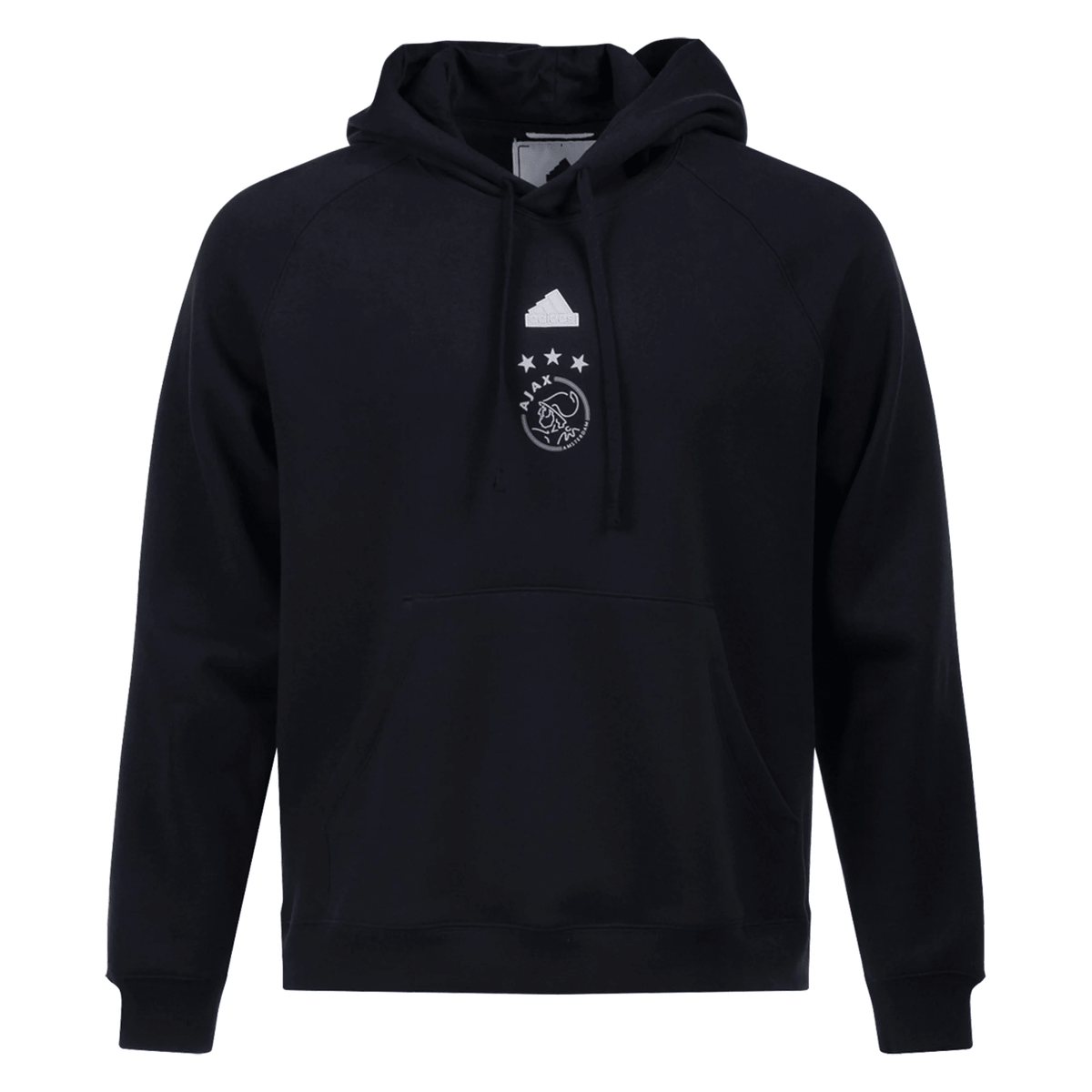 adidas Ajax Lifestyler Hoodie 23/24 (Black) | SoccerWearhouse
