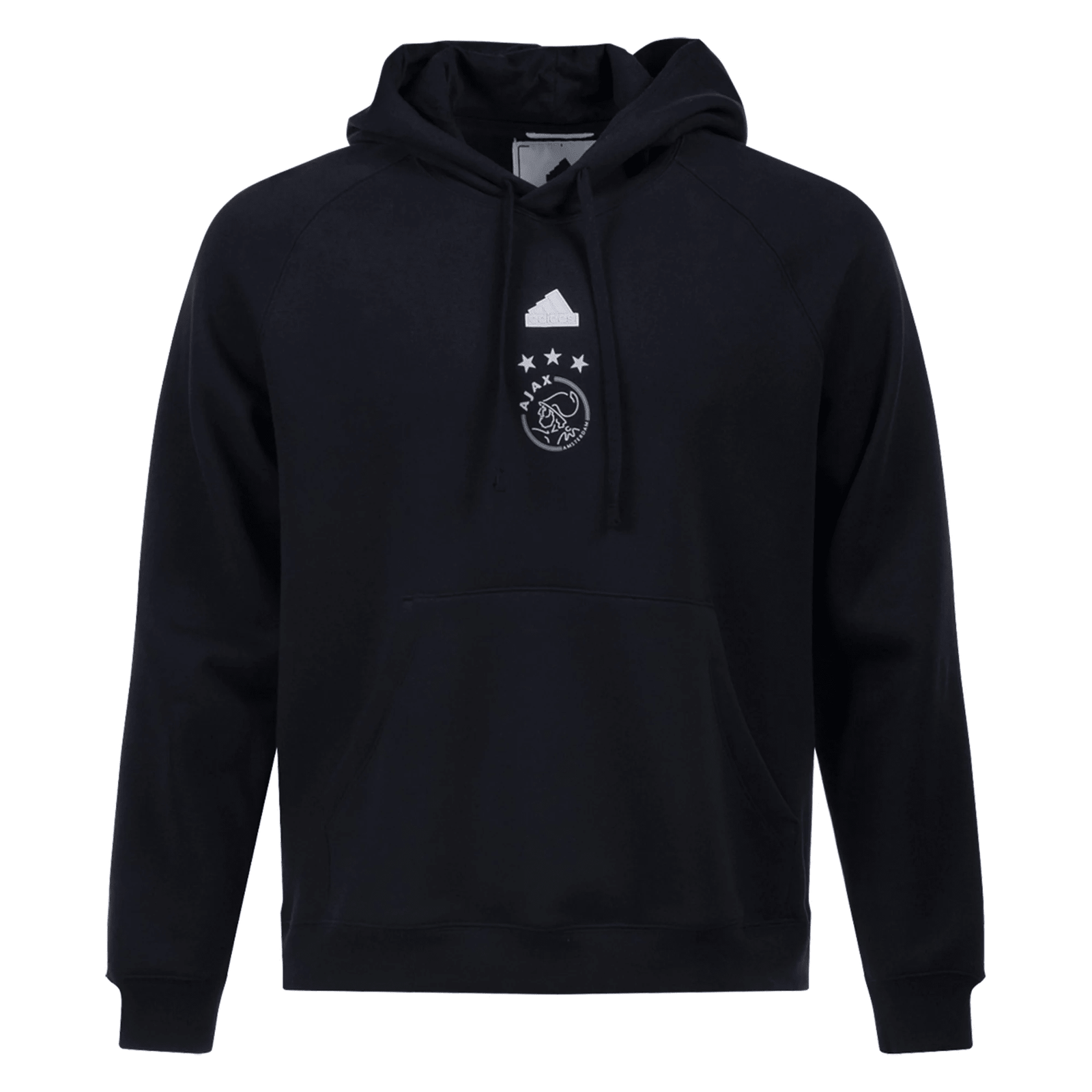 adidas Ajax Lifestyler Hoodie 23/24 (Black) | SoccerWearhouse