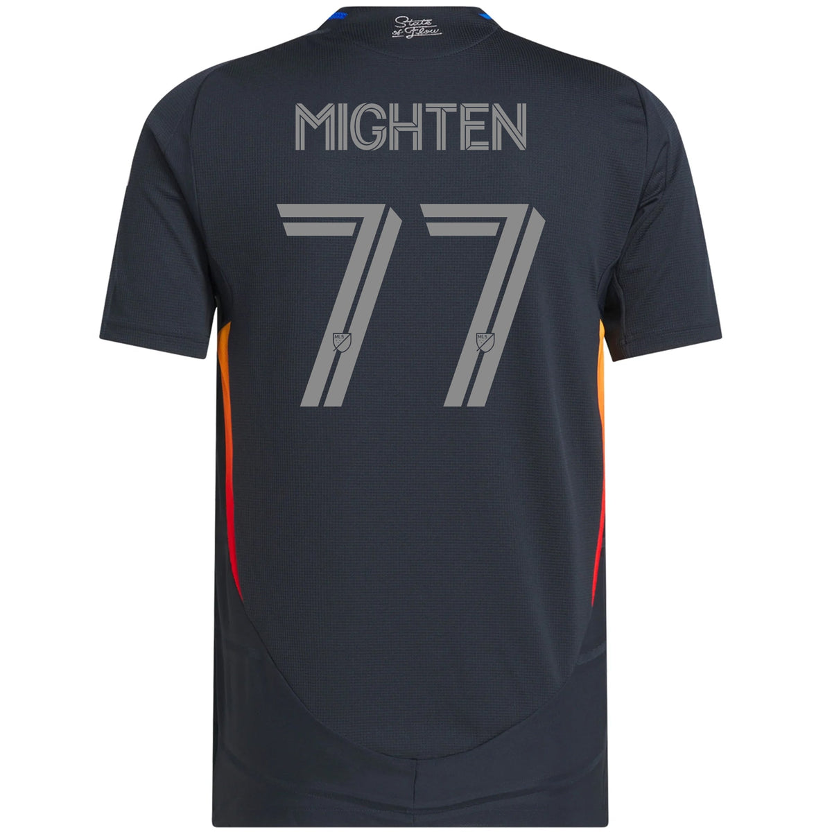 adidas Alex Mighten San Diego FC Authentic Home Jersey w/ MLS + Apple TV Patches 25/26 (Night Navy) | SoccerWearhouse