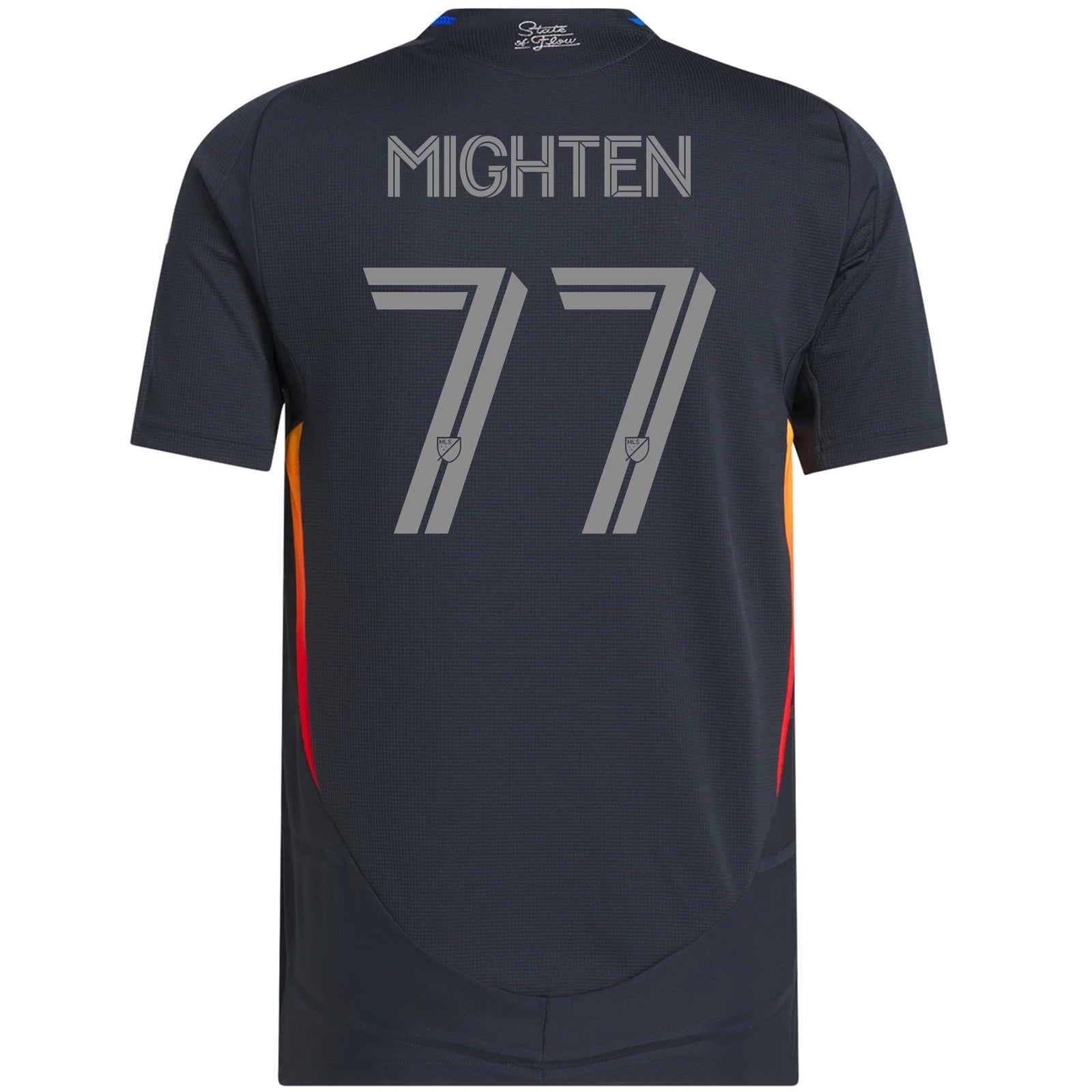 adidas Alex Mighten San Diego FC Authentic Home Jersey w/ MLS + Apple TV Patches 25/26 (Night Navy) | SoccerWearhouse