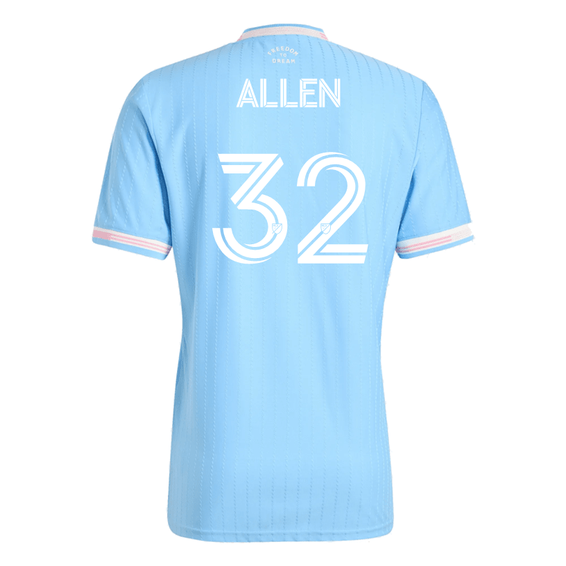 adidas Allen Inter Miami Authentic Third Jersey 25/26 (Blue/Pink) | SoccerWearhouse