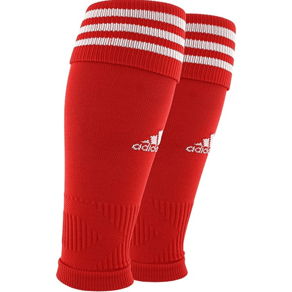 adidas Alphaskin Sleeve Sock (Red/White) | SoccerWearhouse