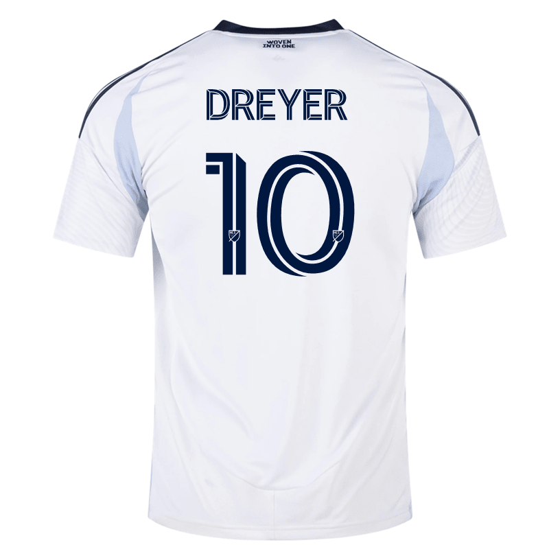 adidas Anders Dreyer San Diego FC Away Jersey 25/26 (White) | SoccerWearhouse