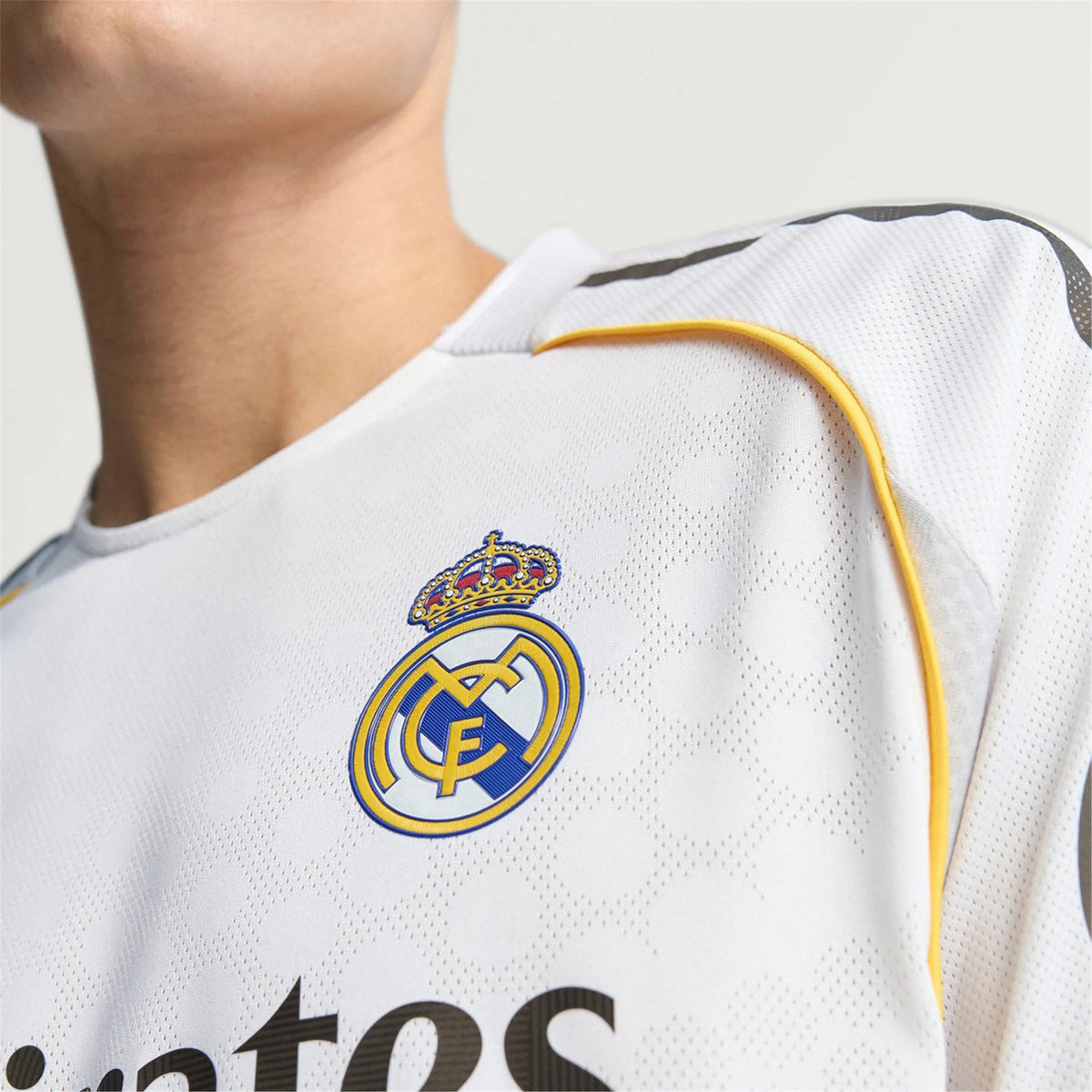 adidas Arda Guler Real Madrid Authentic Home Jersey 25/26 w/ Champions League Patches (White) | SoccerWearhouse