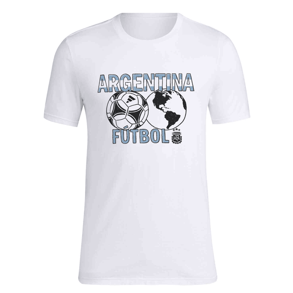adidas Argentina 2024 World T-Shirt (White) | SoccerWearhouse