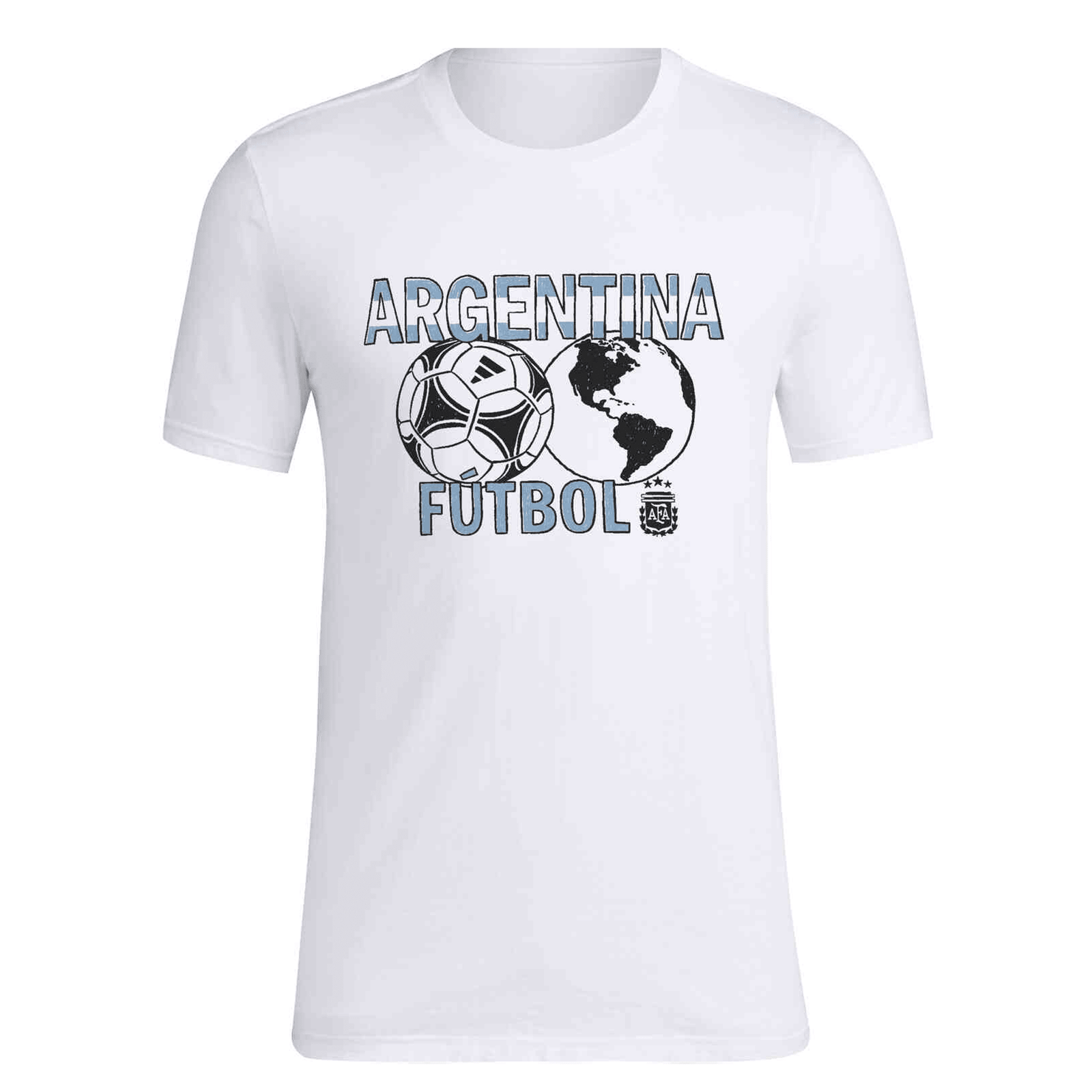 adidas Argentina 2024 World T-Shirt (White) | SoccerWearhouse
