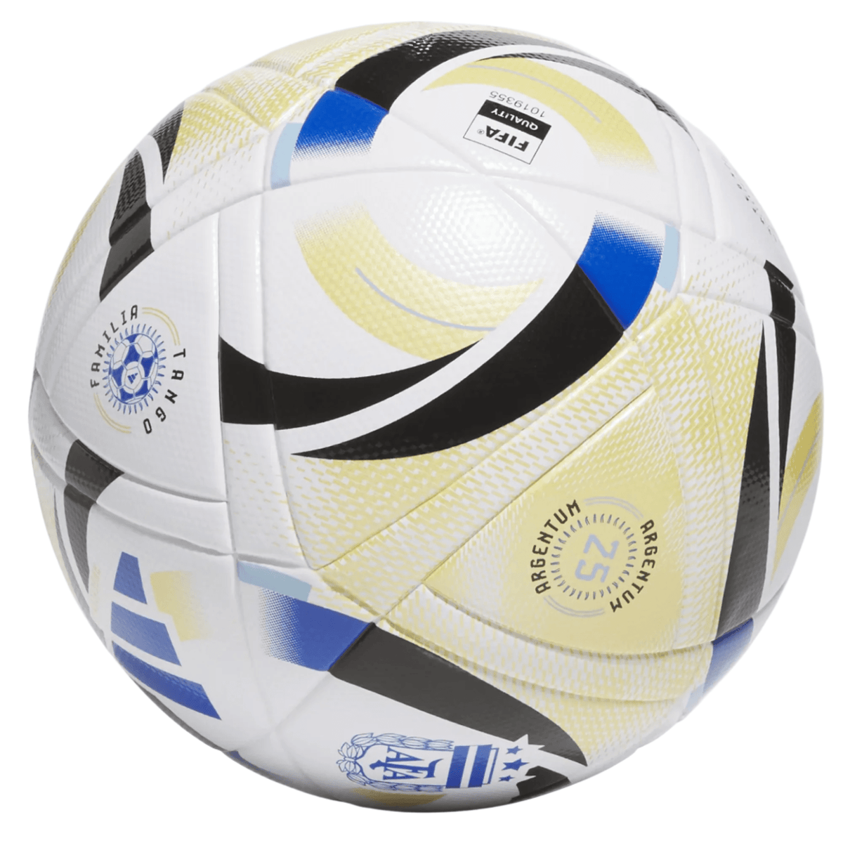 adidas Argentina 2025 League Top Ball (White/Gold/Blue/Black) | SoccerWearhouse