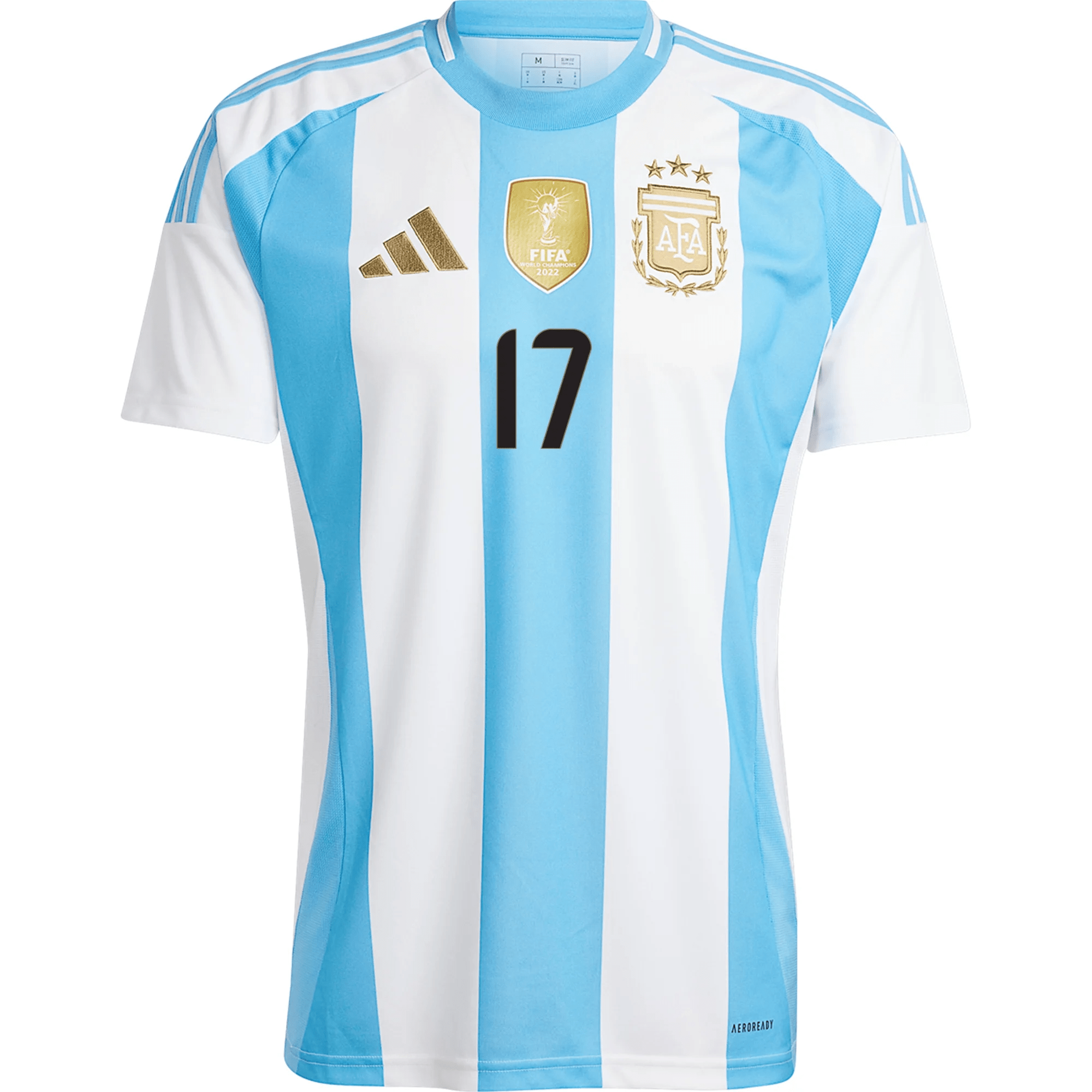 adidas Argentina Alejandro Garnacho Home Jersey 24/25 (White/Blue Burs