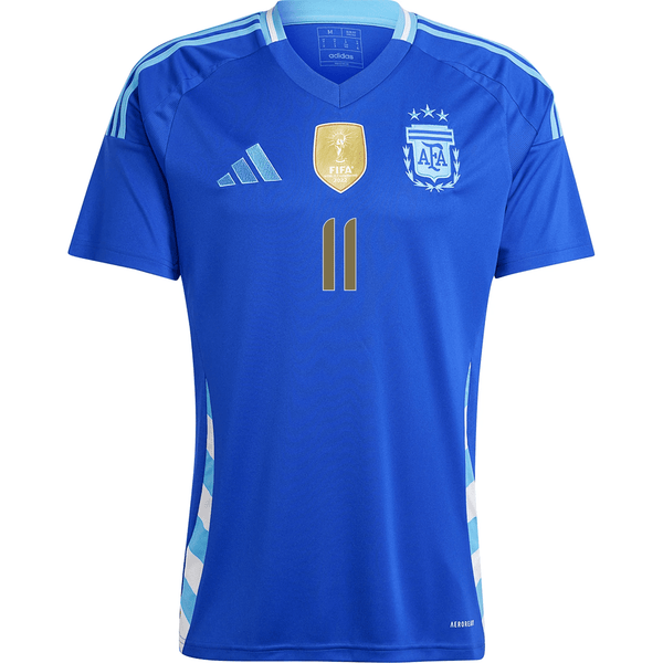 adidas Argentina Angel Di Maria Away Jersey 24/25 (Lucid Blue/Blue Bur