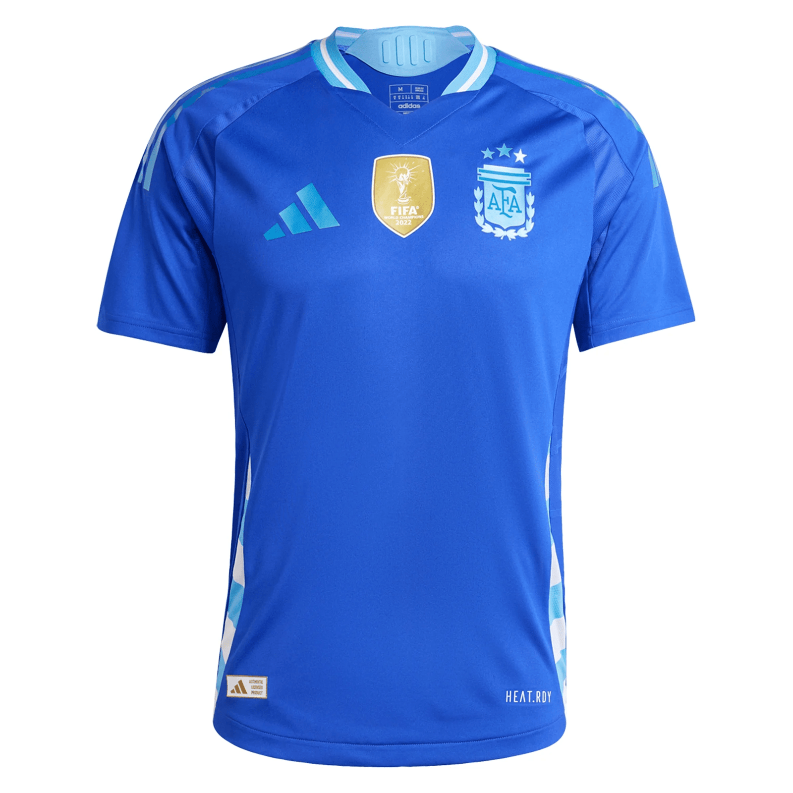 adidas Argentina Authentic Away Jersey 24/25 (Lucid Blue/Blue Burst) | SoccerWearhouse