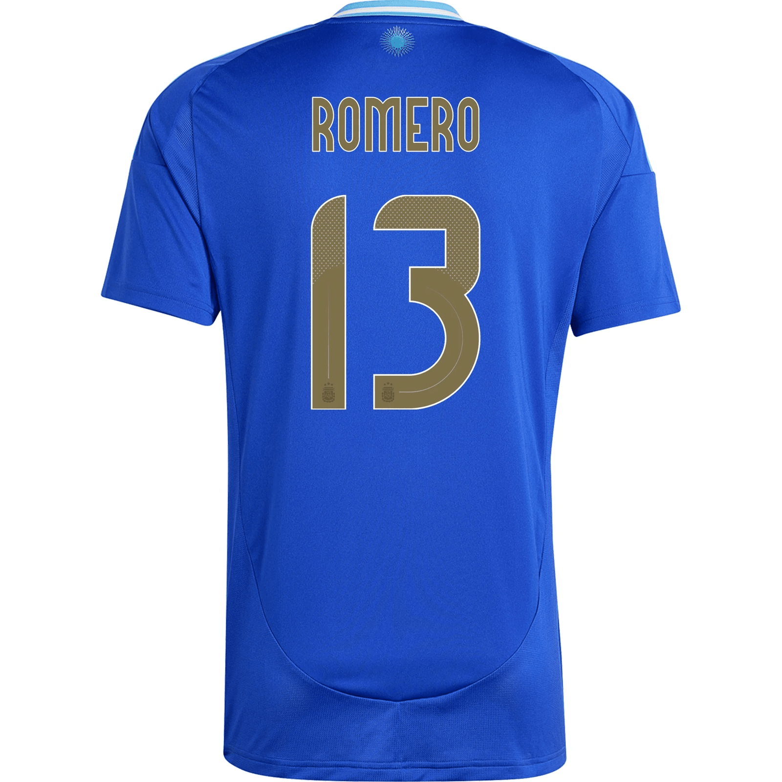 adidas Argentina Cristian Romero Away Jersey 24/25 (Lucid Blue/Blue Burst) | SoccerWearhouse