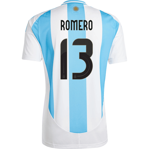 adidas Argentina Cristian Romero Home Jersey 24/25 (White/Blue Burst) - M