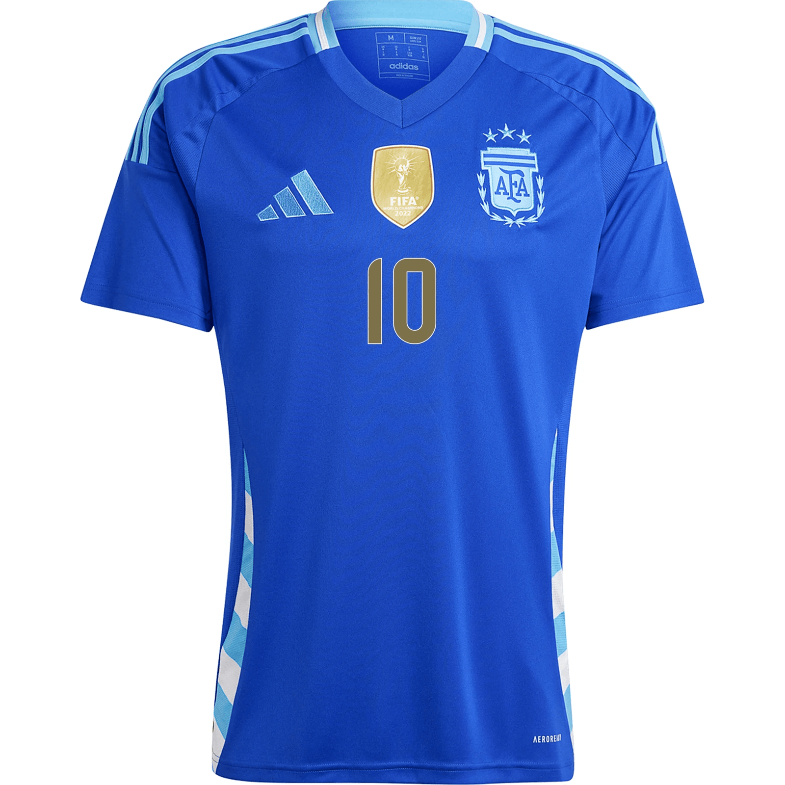 adidas Argentina Diego Maradona Away Jersey 24/25 (Lucid Blue/Blue Burst) | SoccerWearhouse