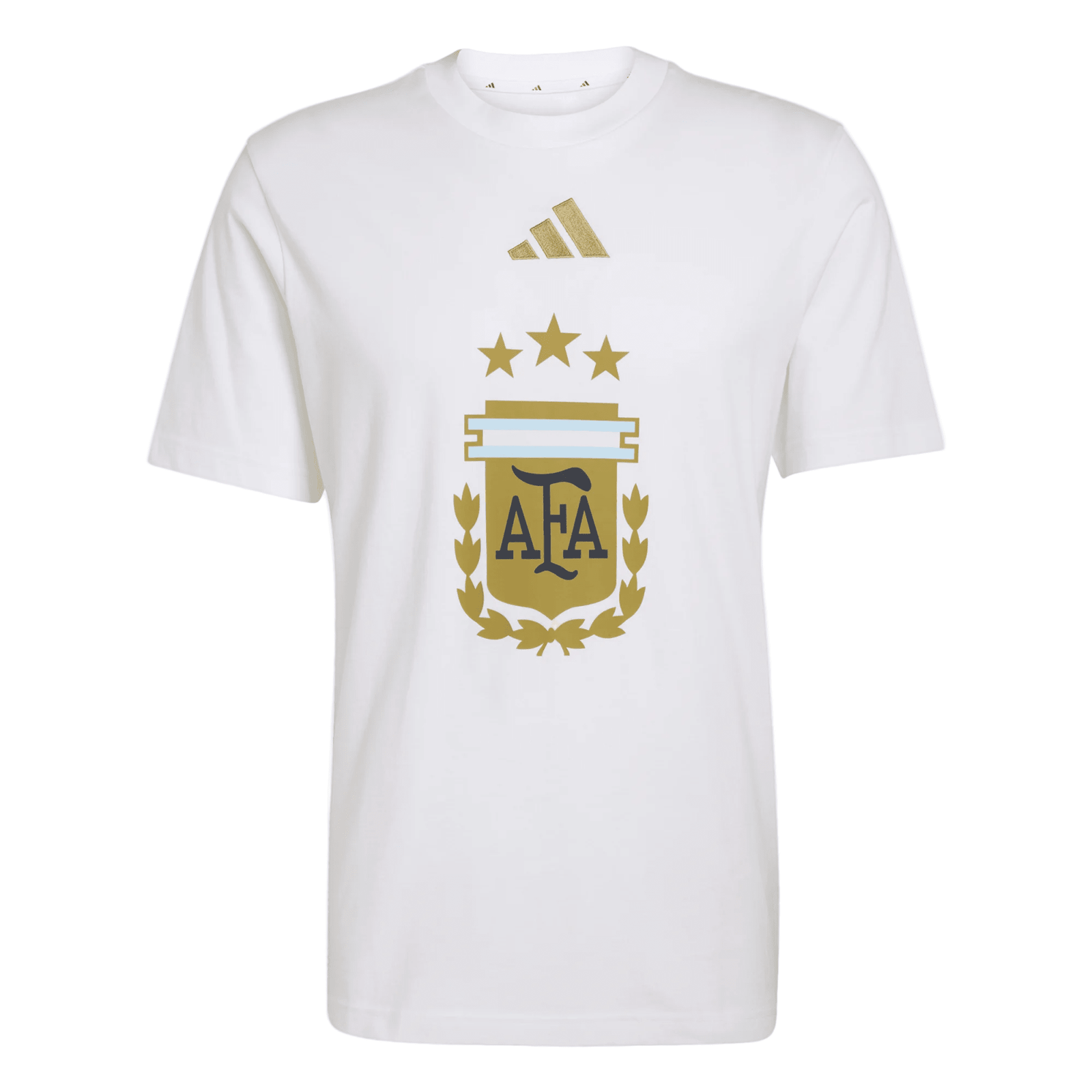 adidas Argentina DNA Graphic T-Shirt 25/26 (White) | SoccerWearhouse