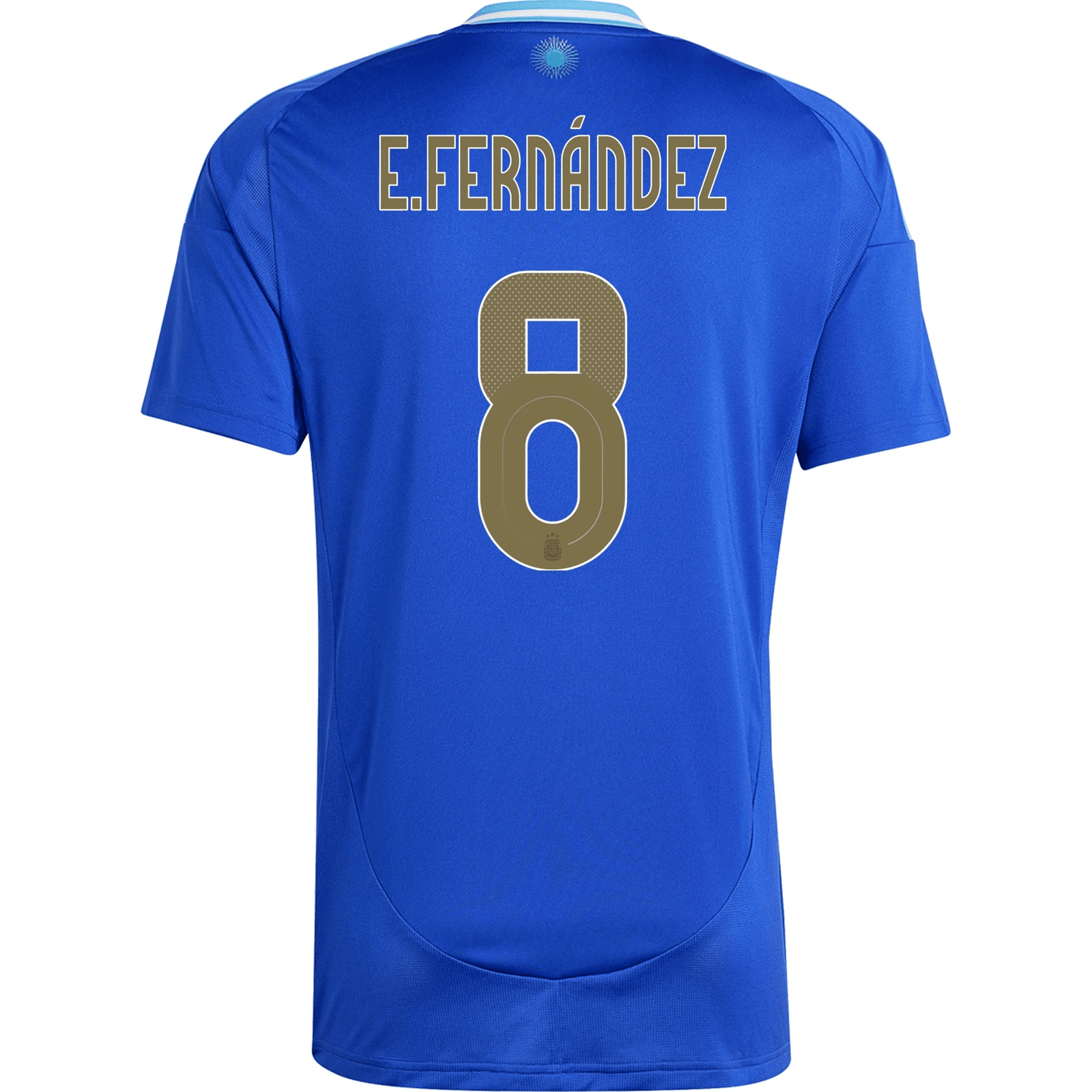 adidas Argentina Enzo Fernández Away Jersey 24/25 (Lucid Blue/Blue Burst) | SoccerWearhouse