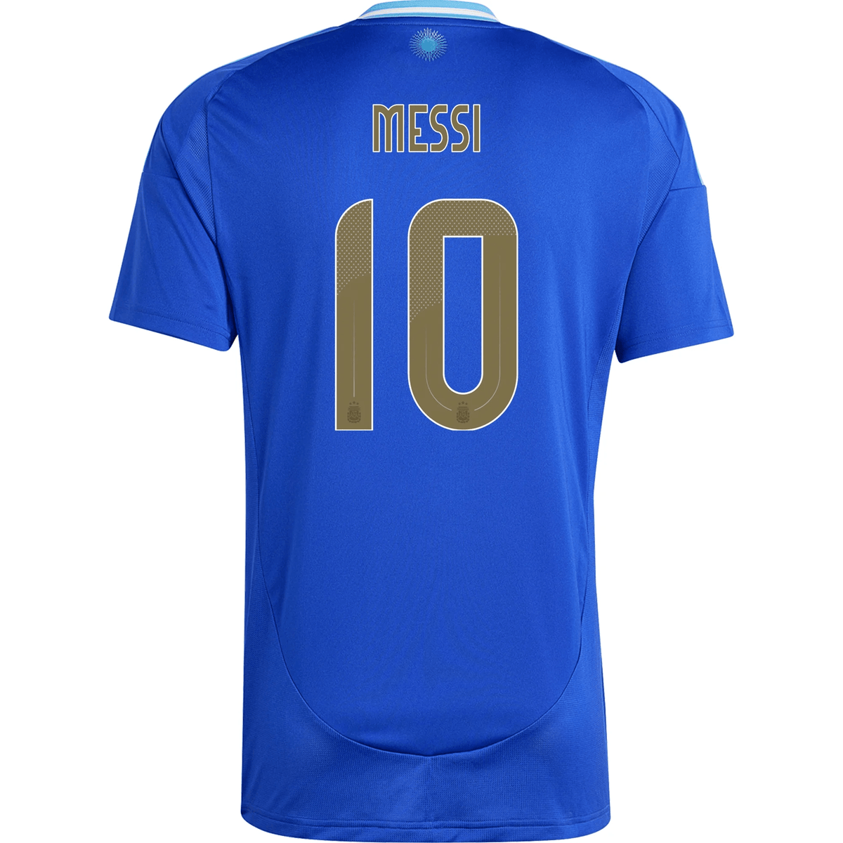 adidas Argentina Lionel Messi Away Jersey 24/25 (Lucid Blue/Blue Burst) | SoccerWearhouse