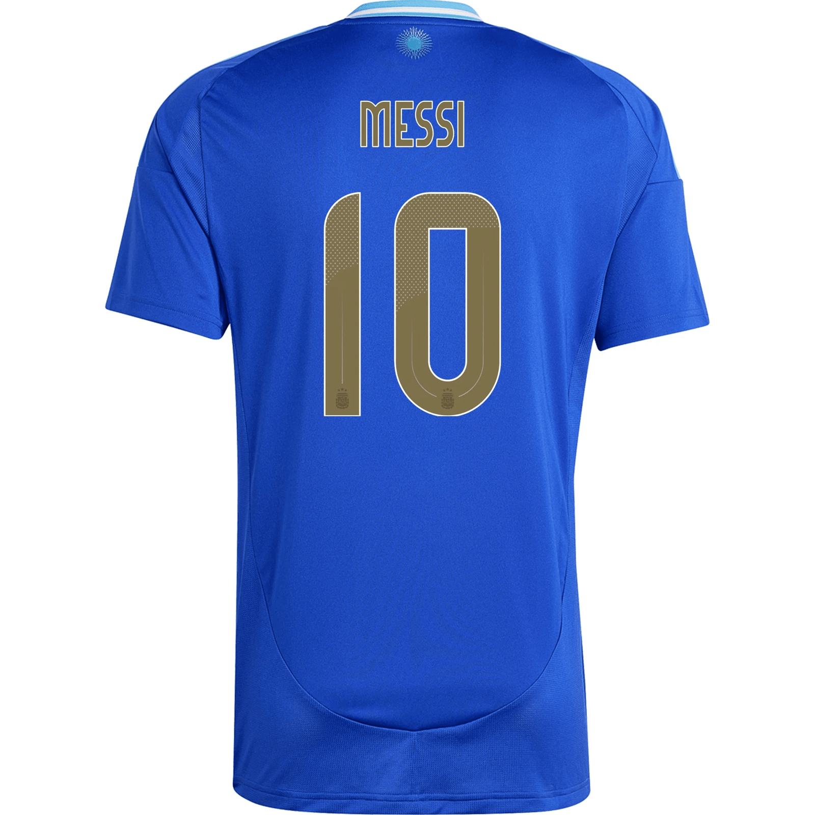adidas Argentina Lionel Messi Away Jersey 24/25 (Lucid Blue/Blue Burst) | SoccerWearhouse