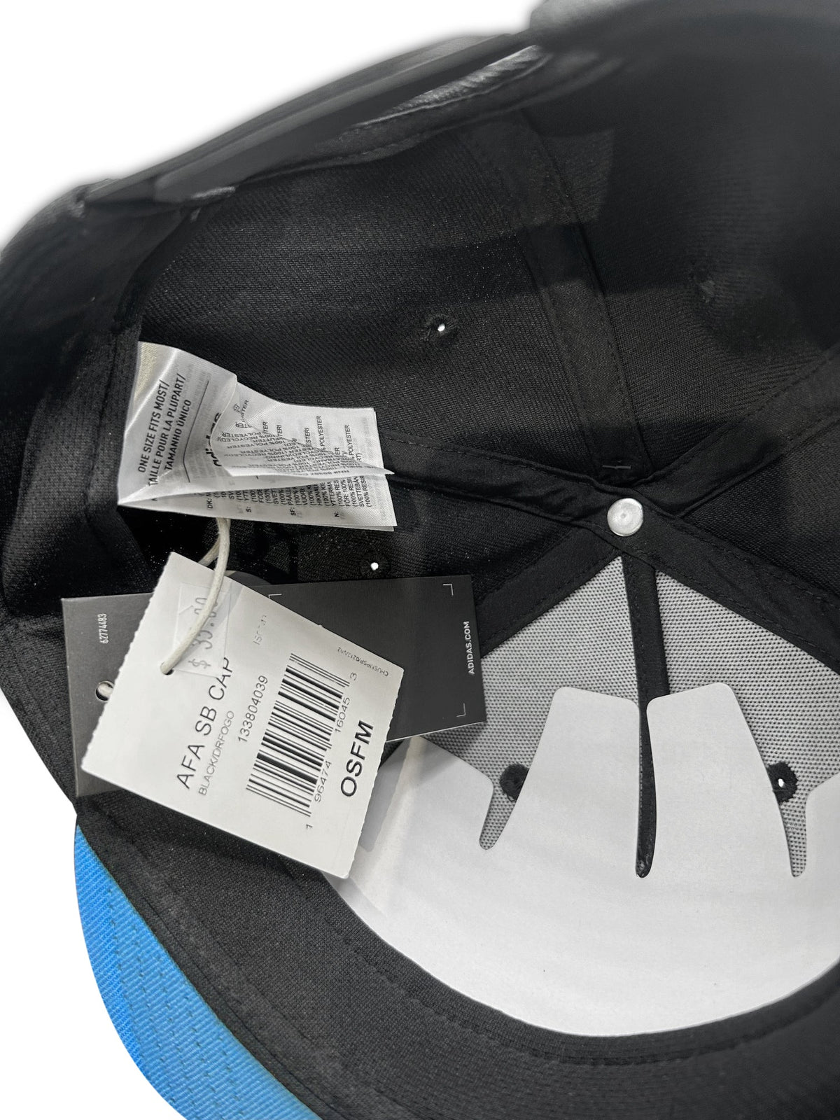 adidas Argentina SB Cap Hat (Black) | SoccerWearhouse