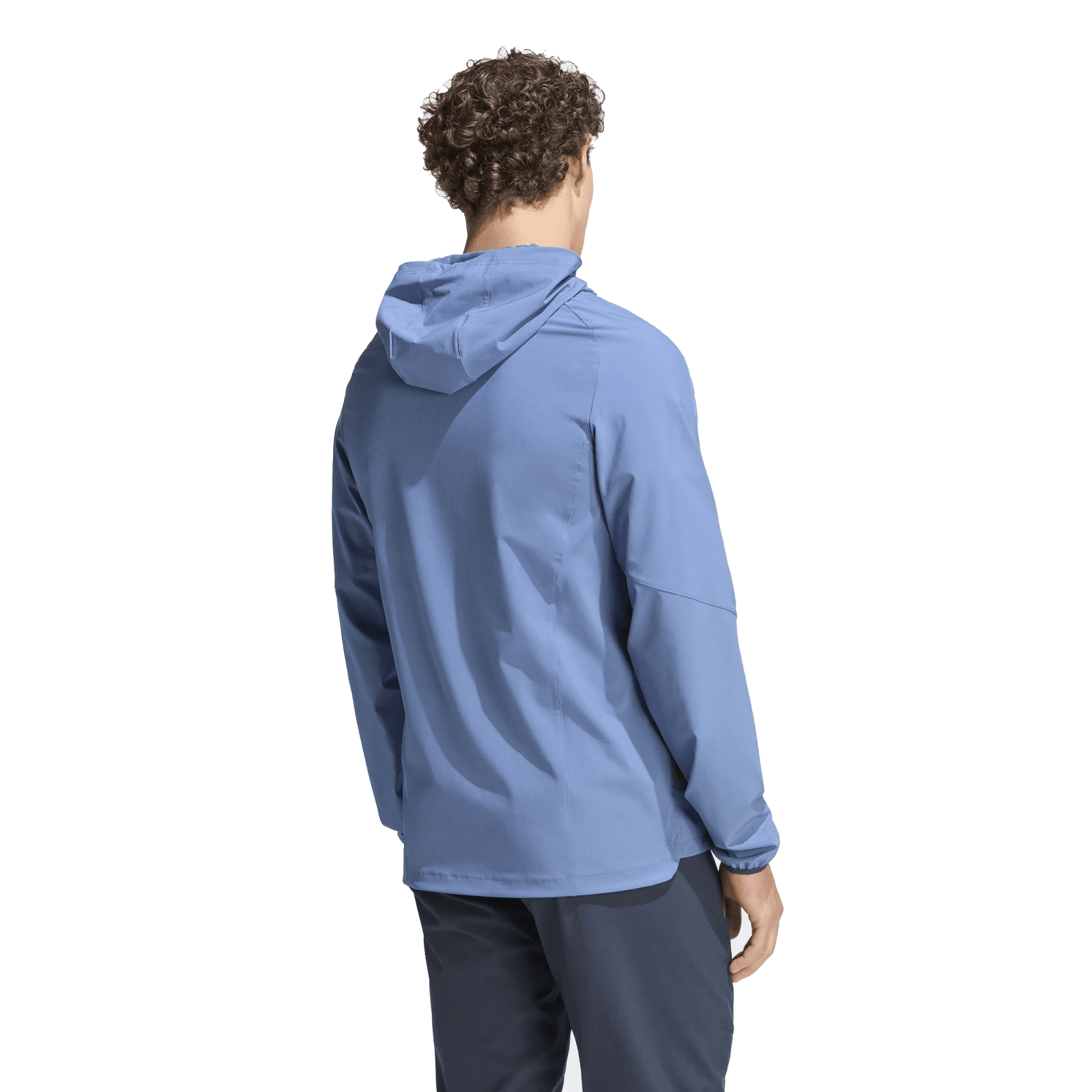adidas Argentina Tiro Travel Full Zip Windbreaker Jacket 25/26 (Crest Blue) | SoccerWearhouse