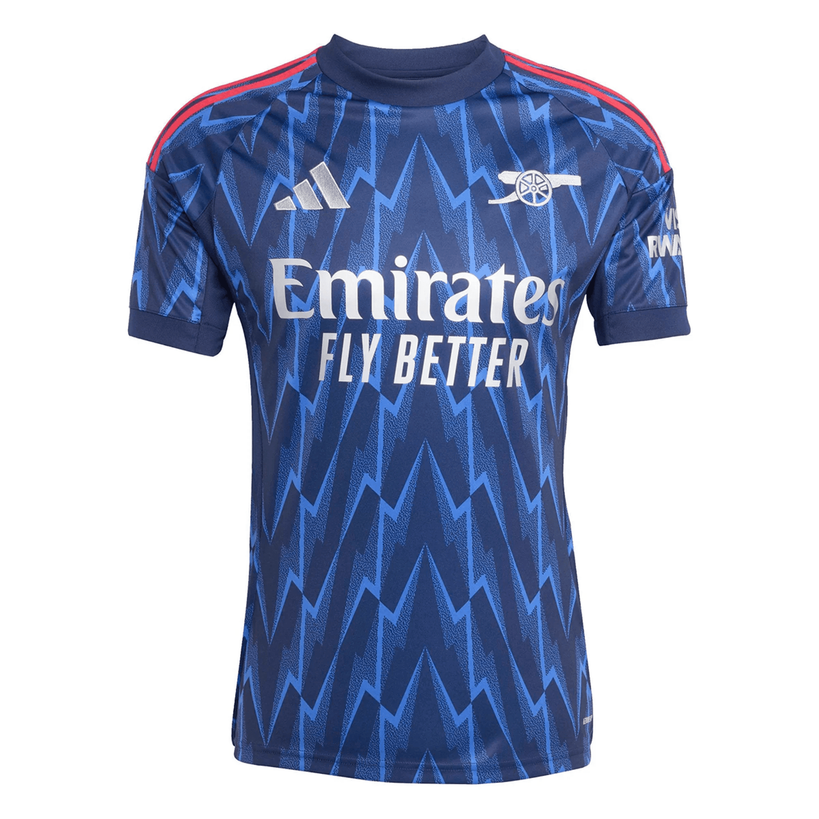 adidas Arsenal Away Jersey 25/26 (Indigo/Silver) | SoccerWearhouse