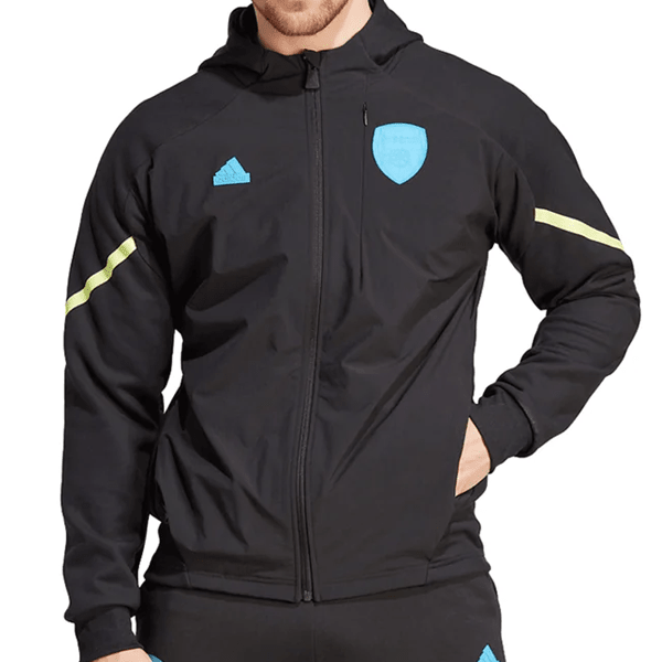 adidas アーセナル フーディ adidas Arsenal D4GMD Full Zip Hoodie 23/24 (Black)