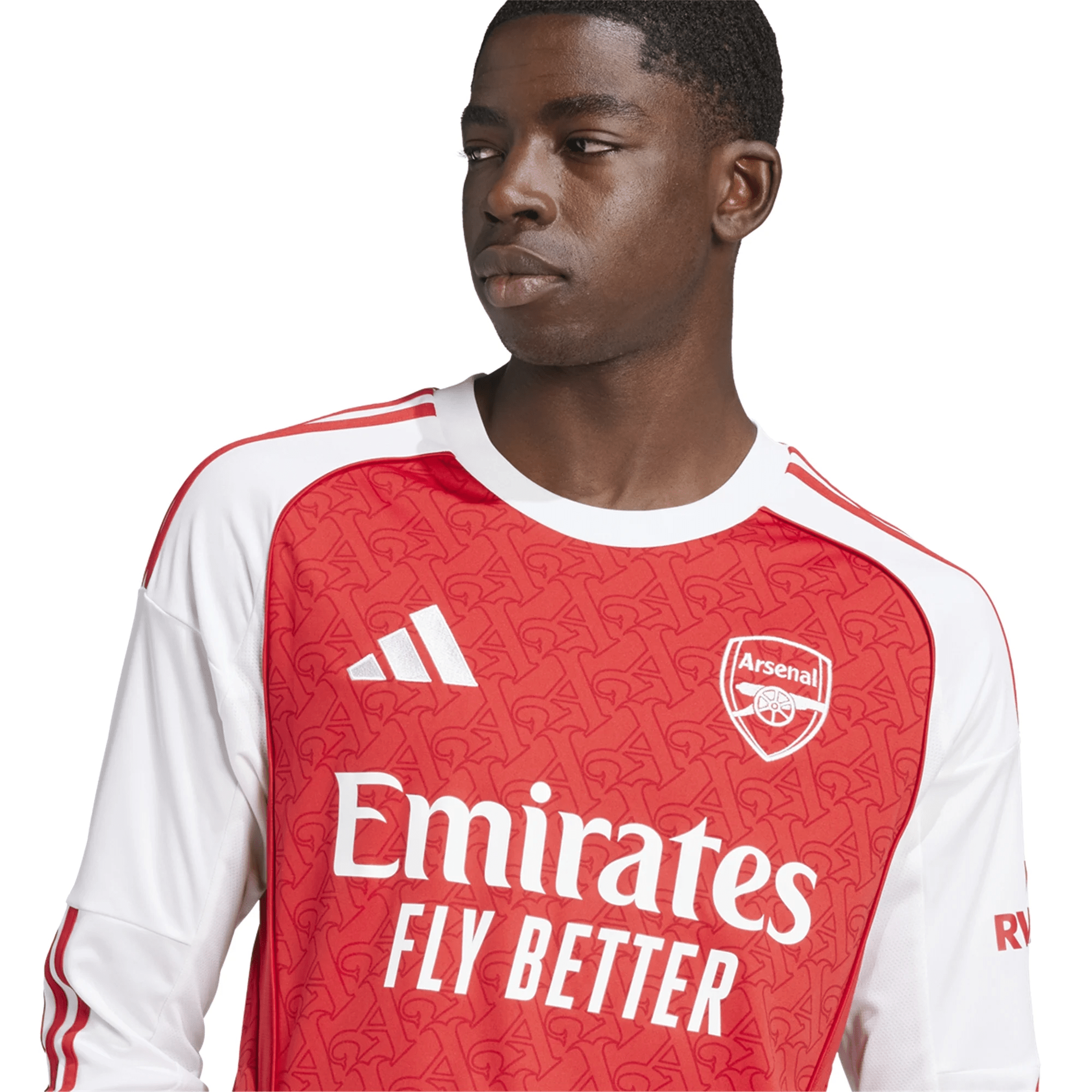 adidas Arsenal Eberechi Eze Long Sleeve Home Jersey w/ EPL + No Room F adidas Arsenal Eberechi Eze Long Sleeve Home Jersey w/ EPL + No Room F