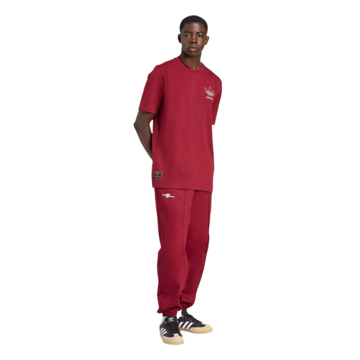 adidas Arsenal FC Icon Graphic T-Shirt (Burgundy) | SoccerWearhouse