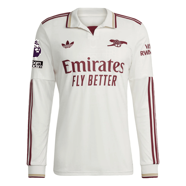 adidas Arsenal Leandro Trossard Third Long Sleeve Jersey w/ EPL + No R