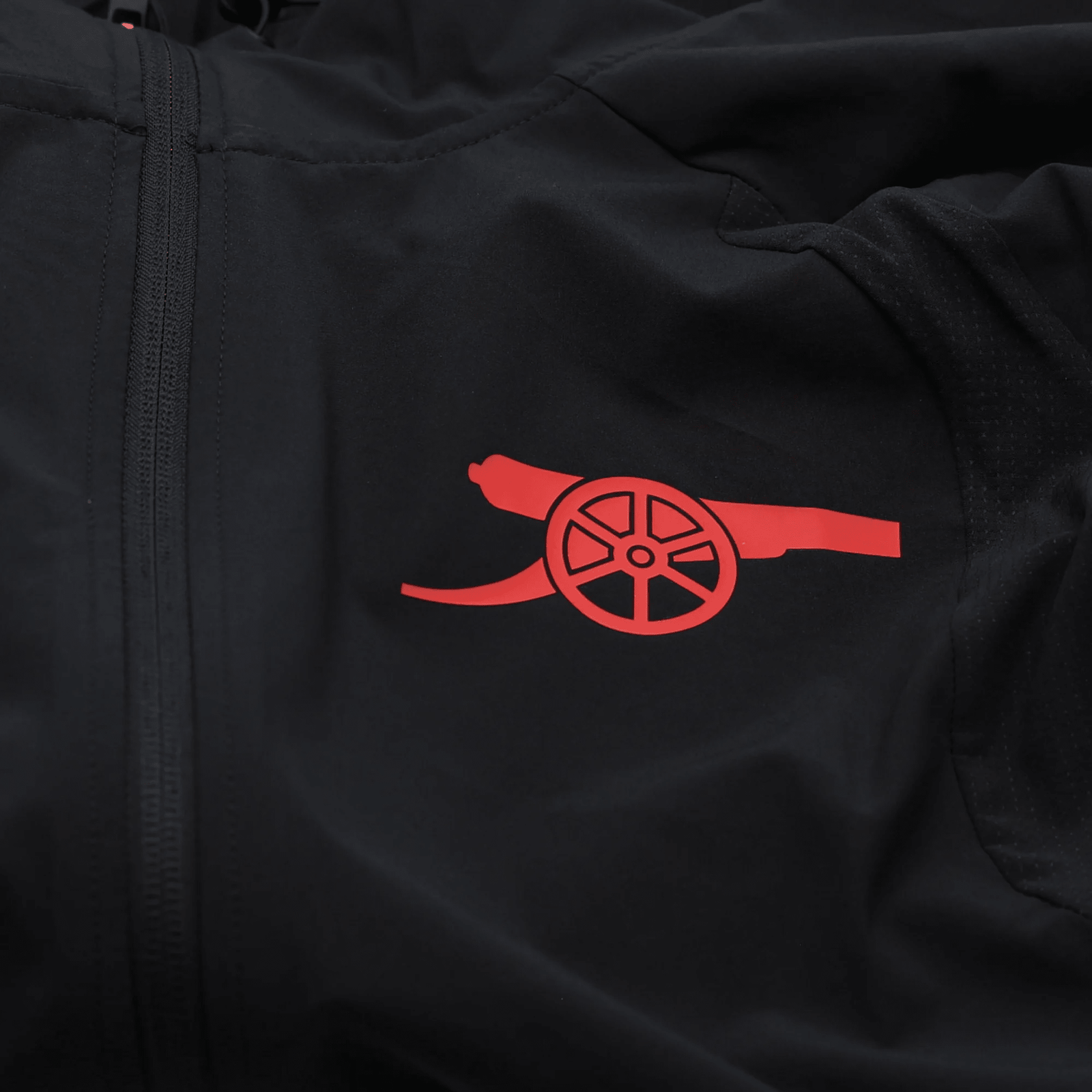adidas Arsenal Tiro Travel Windbreaker Jacket 26/27 (Black) | SoccerWearhouse
