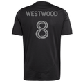 adidas Ashley Westwood Charlotte FC Away Jersey 25/26 (Black)