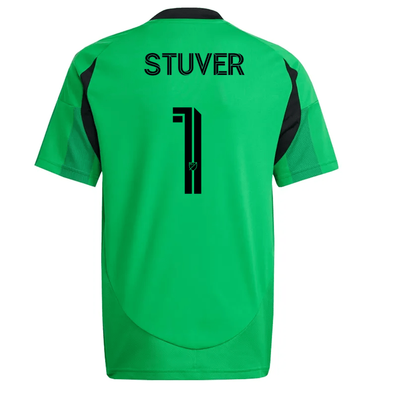 adidas Austin FC Brad Stuver Home Jersey 25/26 (Real Green) | SoccerWearhouse