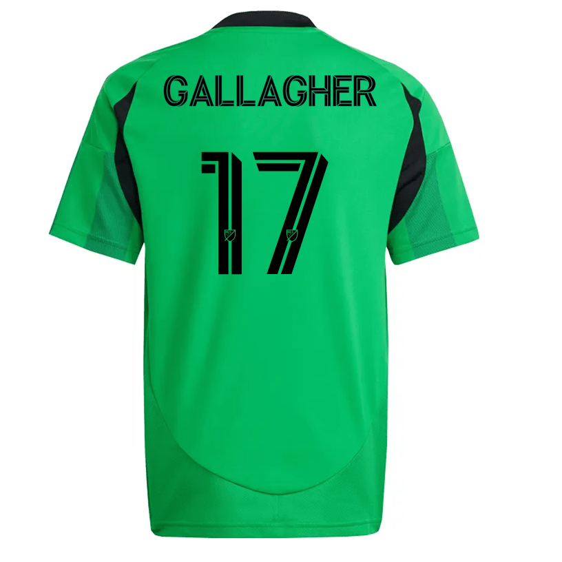 adidas Austin FC Jon Gallagher Home Jersey 25/26 (Real Green) | SoccerWearhouse