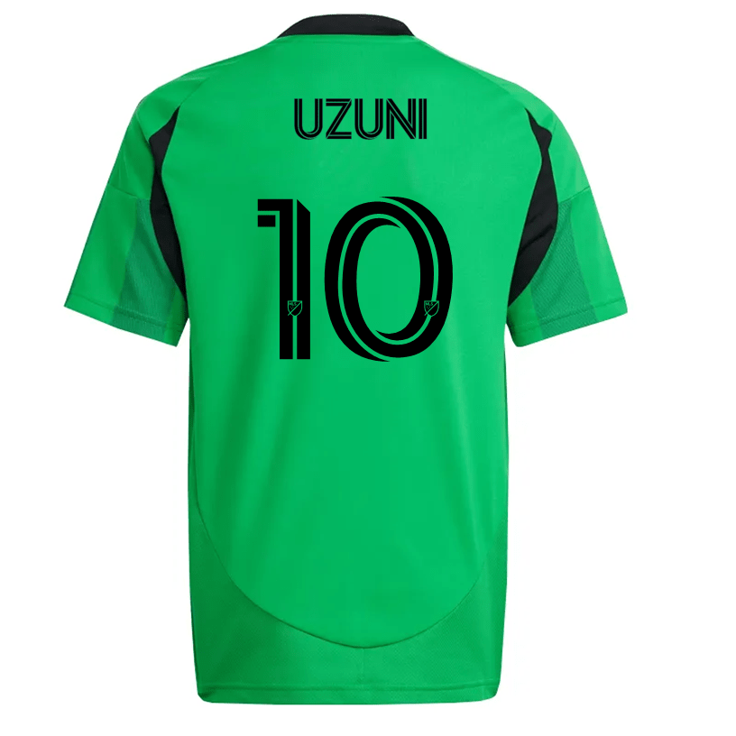 adidas Austin FC Myrto Uzuni Home Jersey 25/26 (Real Green) | SoccerWearhouse
