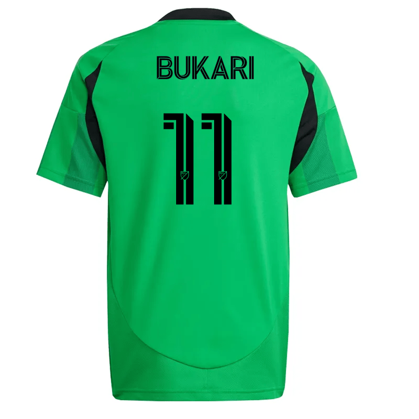 adidas Austin FC Osman Bukari Home Jersey 25/26 (Real Green) | SoccerWearhouse