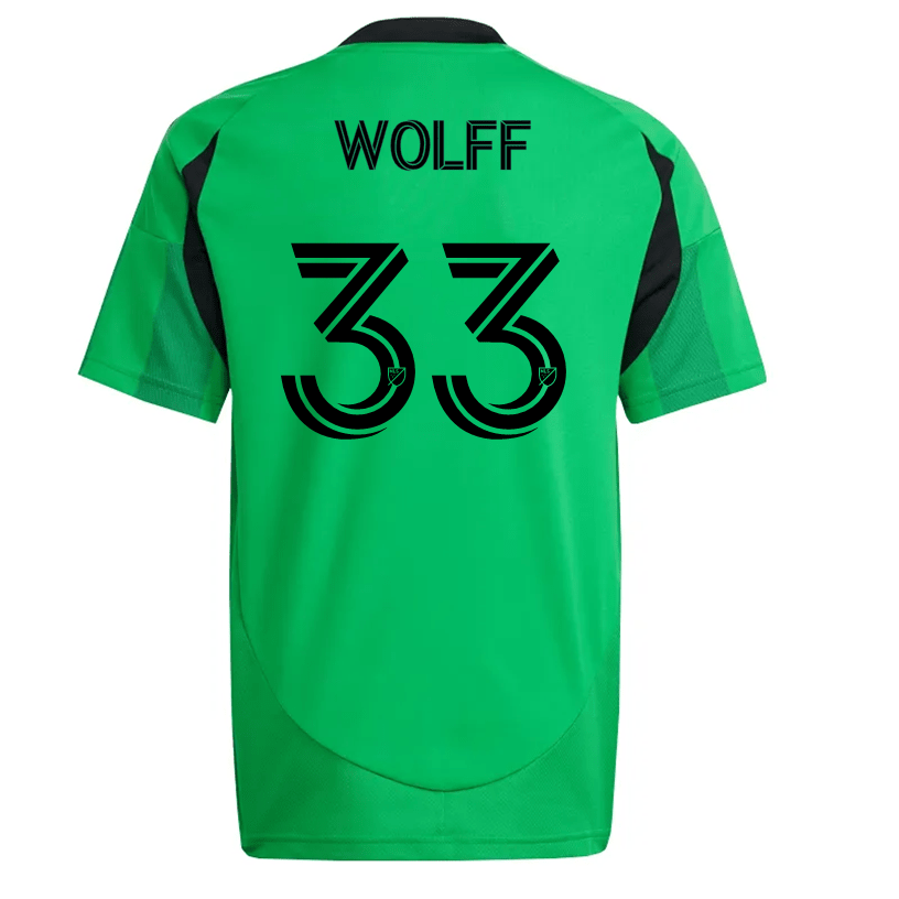 adidas Austin FC Owen Wolff Home Jersey 25/26 (Real Green) | SoccerWearhouse