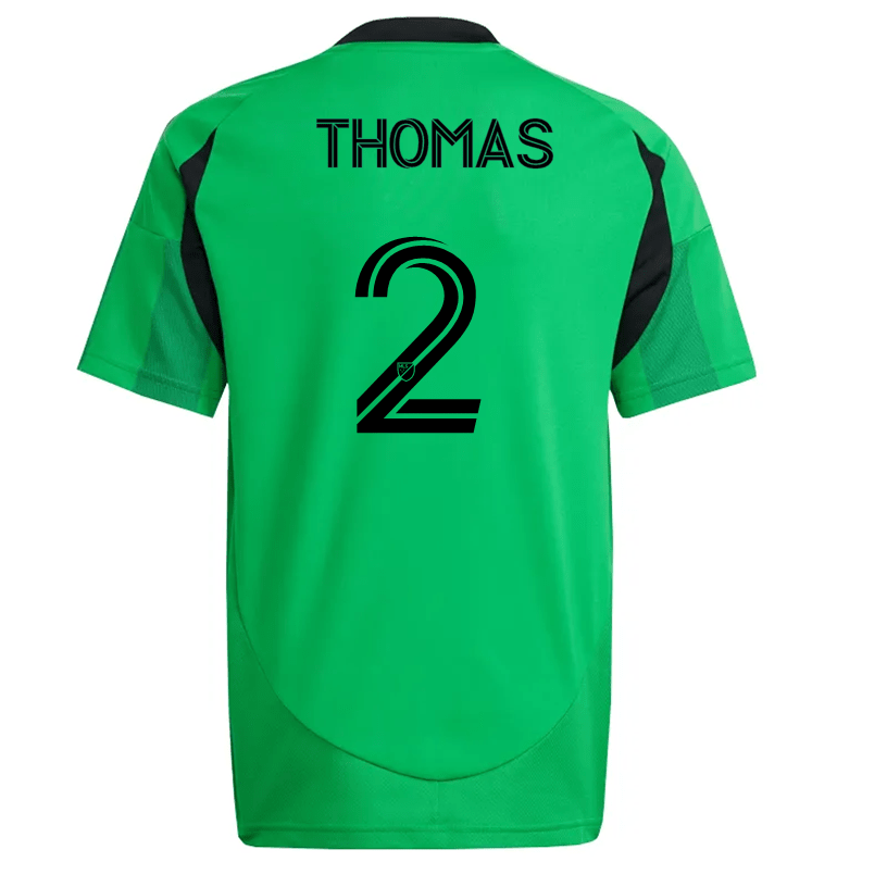 adidas Austin FC Riley Thomas Home Jersey 25/26 (Real Green) | SoccerWearhouse