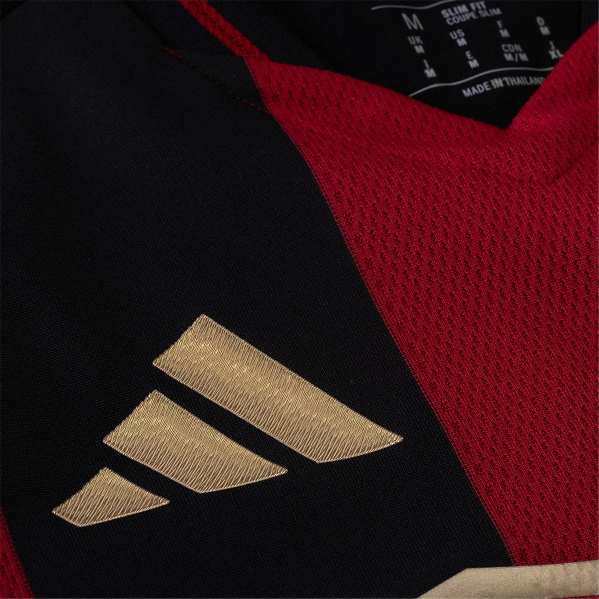 adidas Bartosz Slisz Atlanta United Authentic Home Jersey w/ MLS Patches 25/26 (Red/Black) | SoccerWearhouse