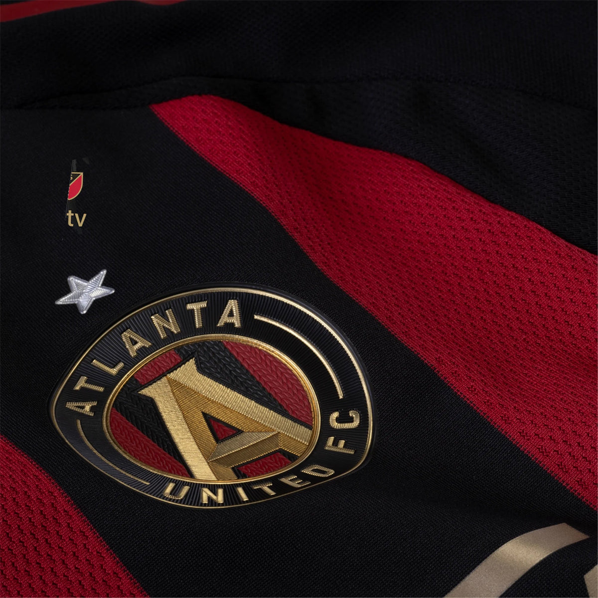 adidas Bartosz Slisz Atlanta United Authentic Home Jersey w/ MLS Patches 25/26 (Red/Black) | SoccerWearhouse
