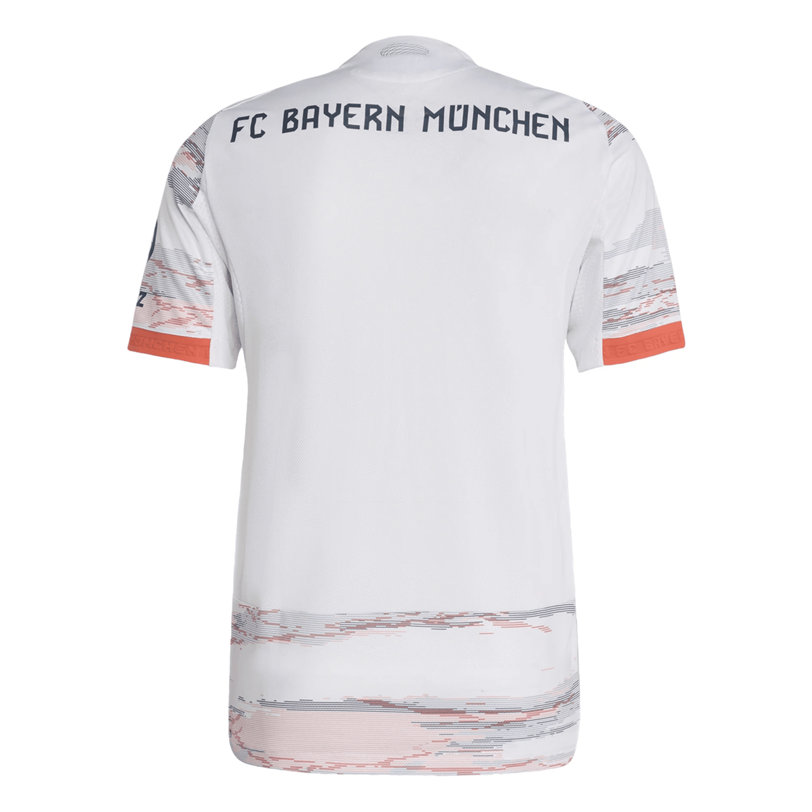 adidas Bayern Munich Authentic Away Jersey 25/26 (White/Red) | SoccerWearhouse