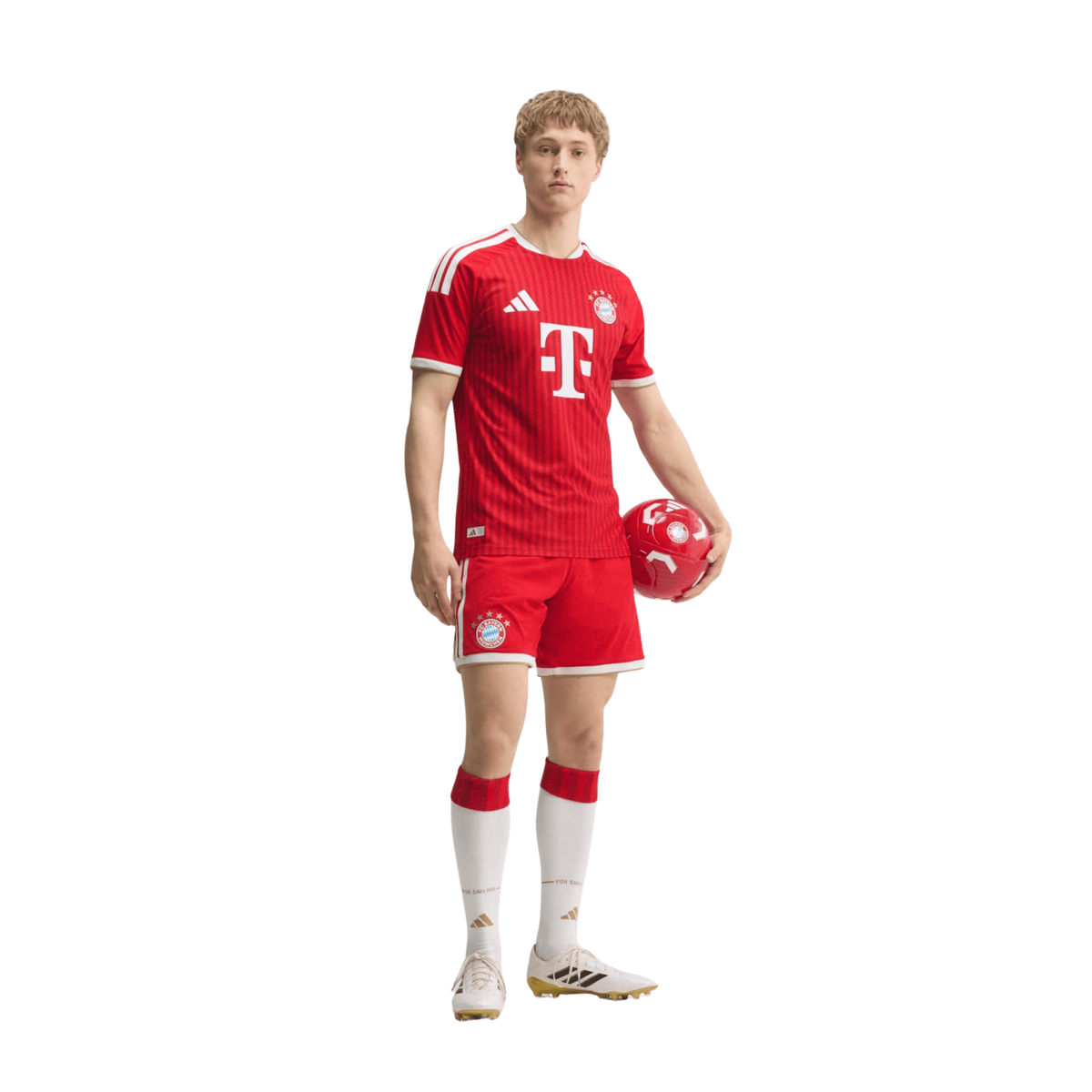 adidas Bayern Munich Authentic Home Jersey 26/27 (Red) | SoccerWearhouse