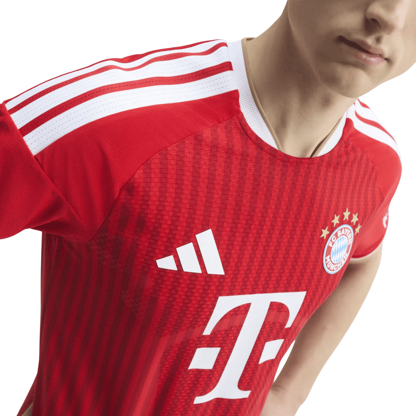 adidas Bayern Munich Authentic Home Jersey 26/27 (Red) | SoccerWearhouse