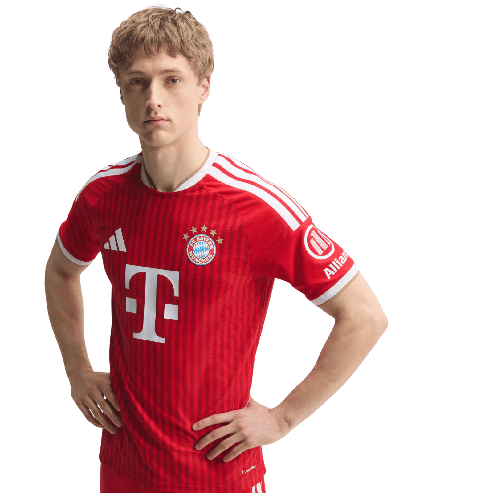 adidas Bayern Munich Authentic Home Jersey 26/27 (Red) | SoccerWearhouse