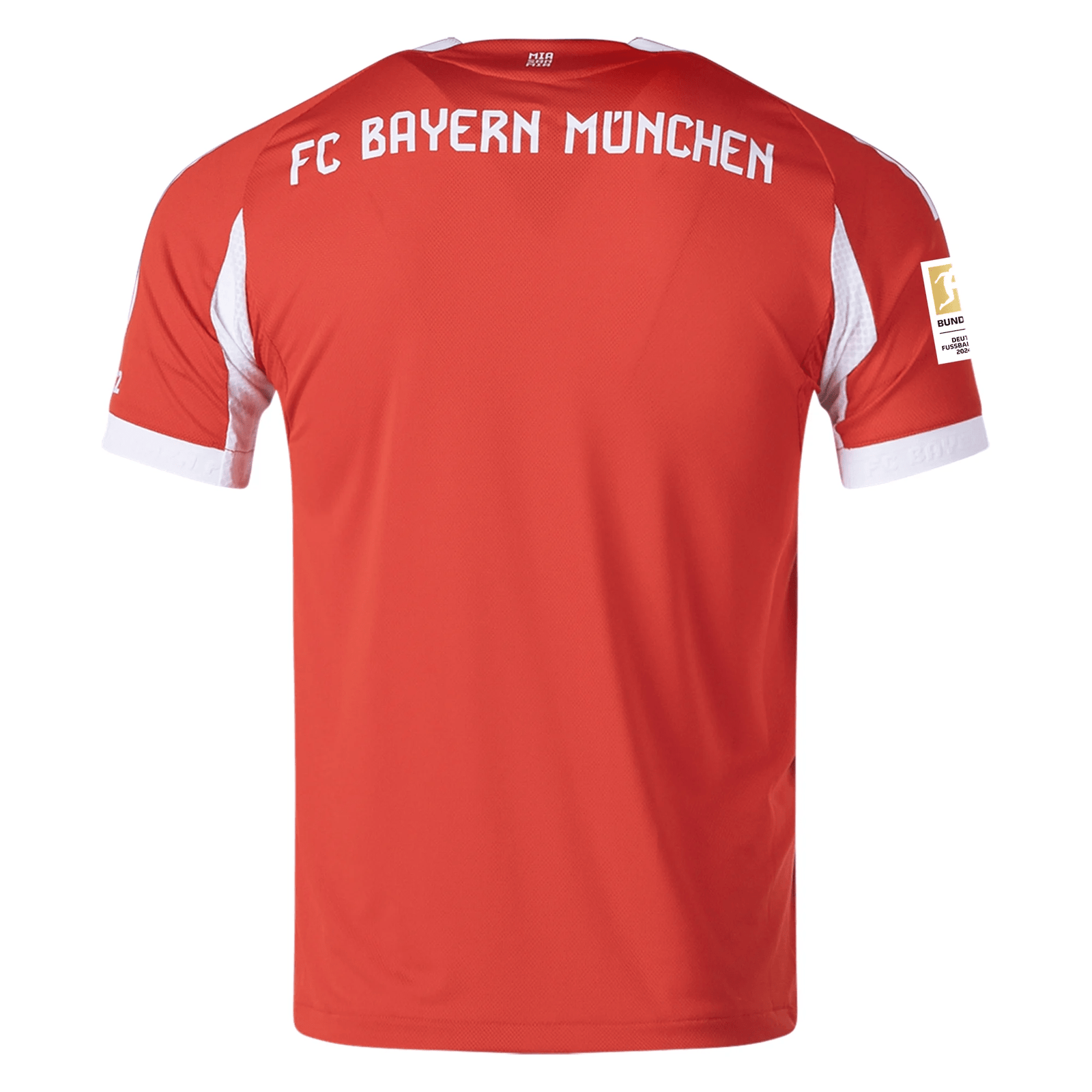 adidas Bayern Munich Authentic Harry Kane Home Jersey w/ Bundesliga Champion Patch 25/26 (Red) | SoccerWearhouse