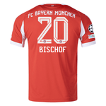 adidas Bayern Munich Ito Home Jersey w/ Champions League Patches 25/26