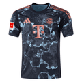 adidas Bayern Munich Away Jersey w/ Bundesiga Patch 24/25 (Black/Copper/Blue)