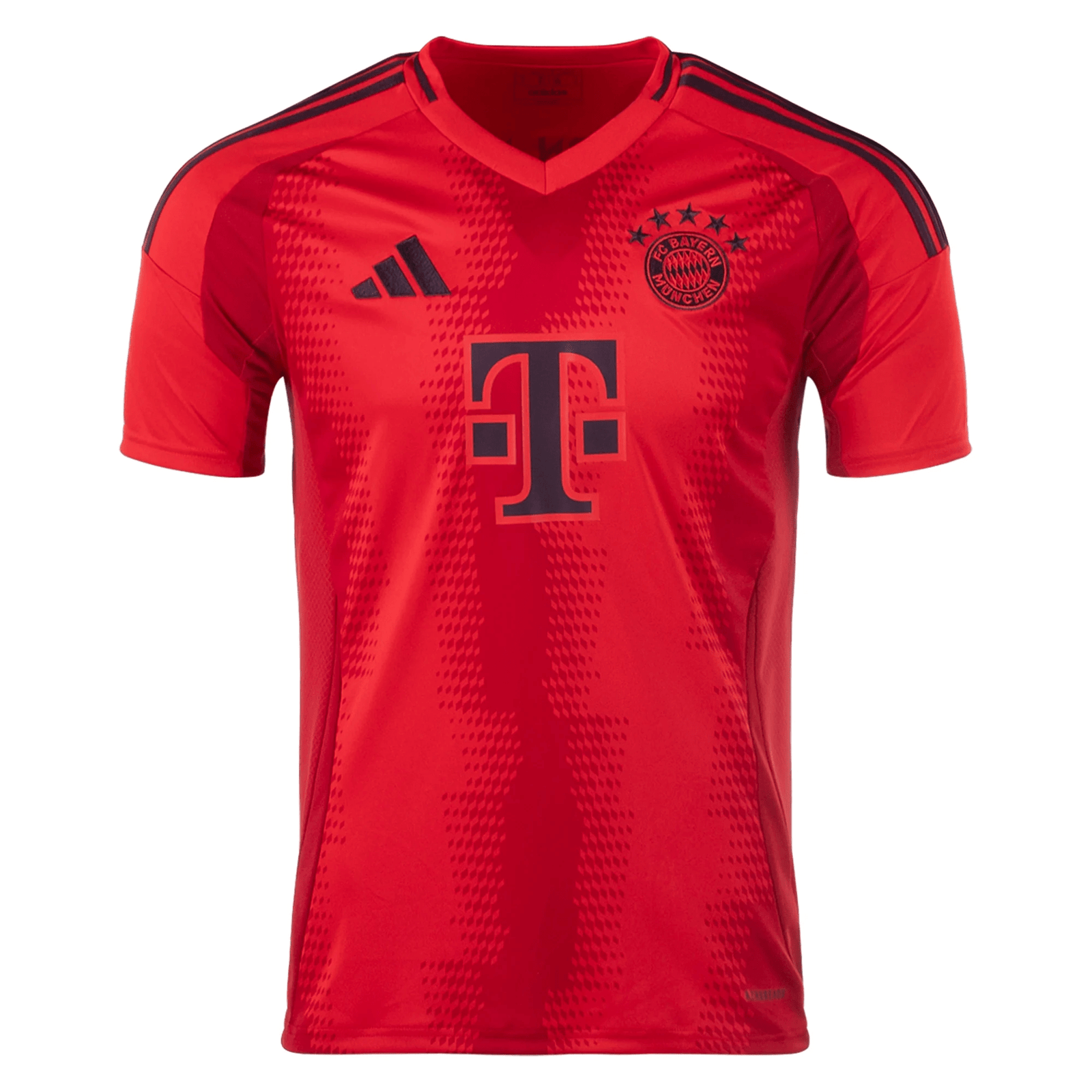 adidas Bayern Munich Home Jersey 24/25 (Red/Black) | SoccerWearhouse